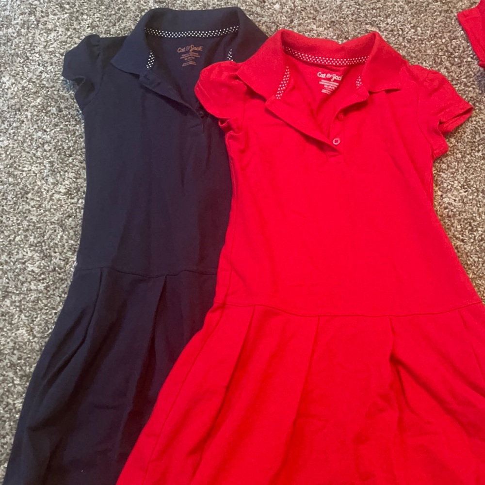Cat & Jack school uniform dresses 4/5T